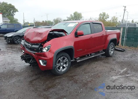 2016 Chevrolet Colorado Z71 z USA, uszkodzony, nr VIN 1GCGSDE38G1262341